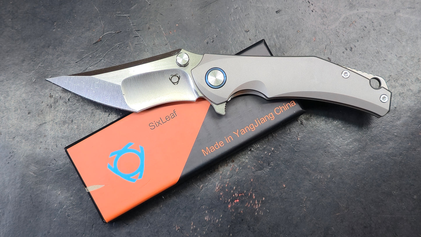 SIXLEAF SL-50 Titanium 10CR15MOV (NEW)