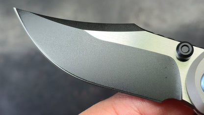 KIZER Pioneer Blue Canyon / Titanium S35VN (NEW)