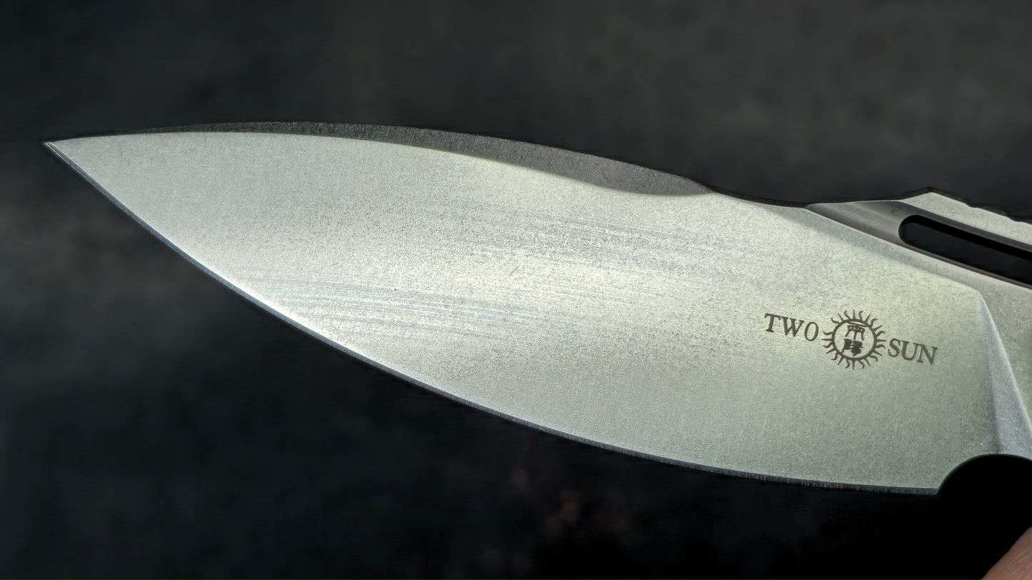 TWOSUN TS162 Titanium Carbon Fiber M390 (NEW)