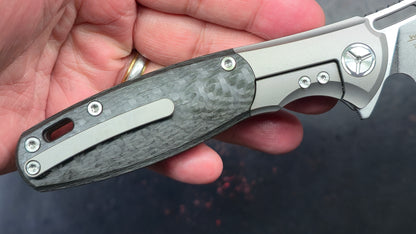 TWOSUN TS162 Titanium Carbon Fiber M390 (NEW)