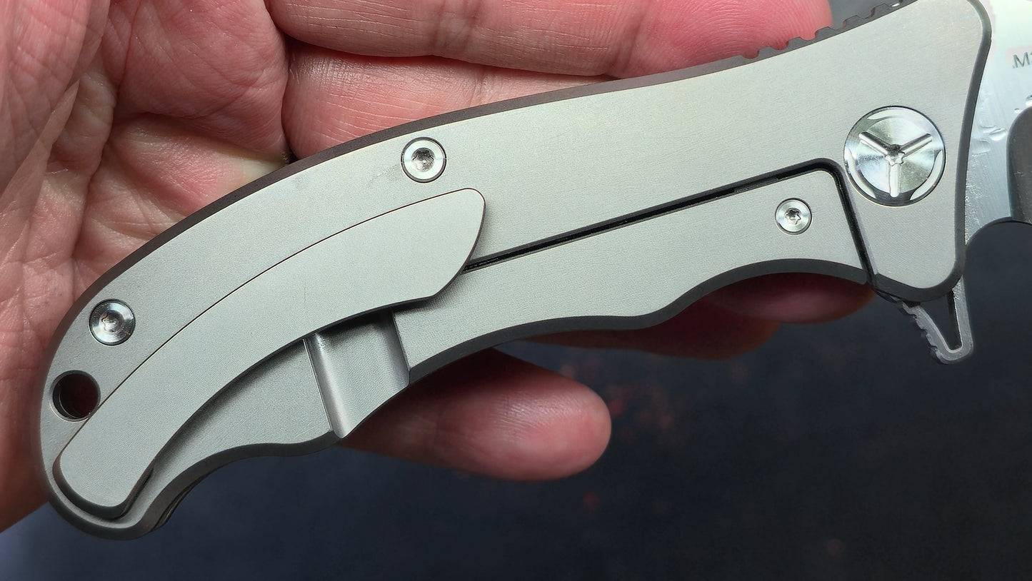 TWOSUN TS72 (ROUND) Titanium M390 (NEW)