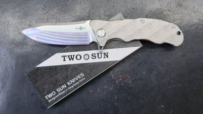 TWOSUN TS72 (ROUND) Titanium M390 (NEW)