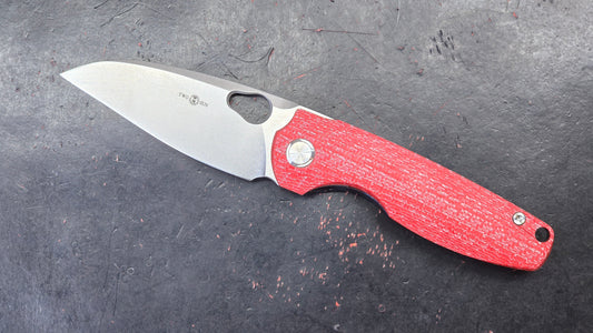 TWOSUN TS129 Red Carbon Fiber / Timascus M390 (NEW)