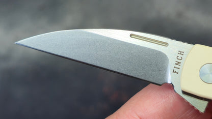 Finch MCcoy Ivory Micarta 154CM (NEW)