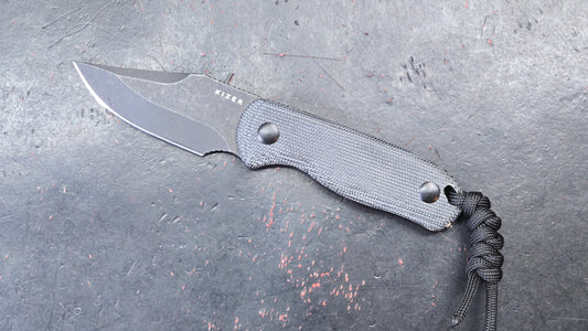 KIZER Drop Bear Fixed Blade Micarta AEB-L (NEW)