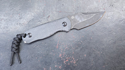 KIZER Drop Bear Fixed Blade Micarta AEB-L (NEW)