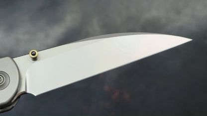WEKnife Schism Titanium Gold Holes S35VN (NEW)