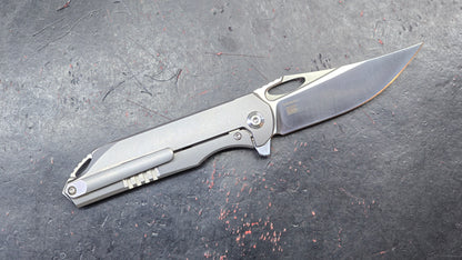 Kizer Assassin Titanium Handle, 3.15 Inches S35VN (NEW)