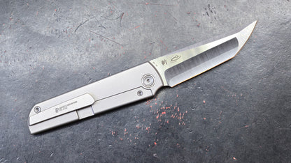 North Mountain Blade LEE WILLIAMS KICKSTOP Grid Titanium ZDP189 (NEW)
