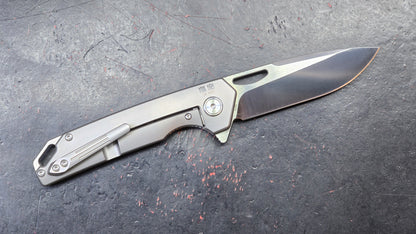 TIGEND Space Time SK1847 Titanium S35VN (NEW)