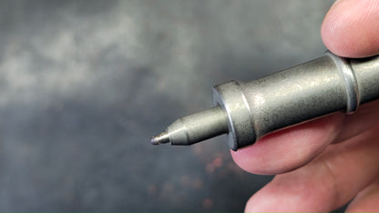 TwoSun PEN35 Titanium Body Stonewash Finish Black ink (NEW)