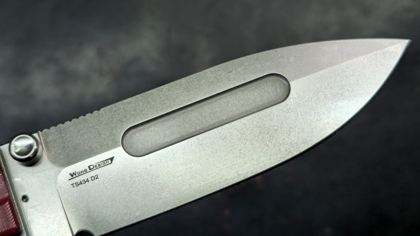 TwoSun TS434Titanium/G10 Handle D2 Blade (NEW)