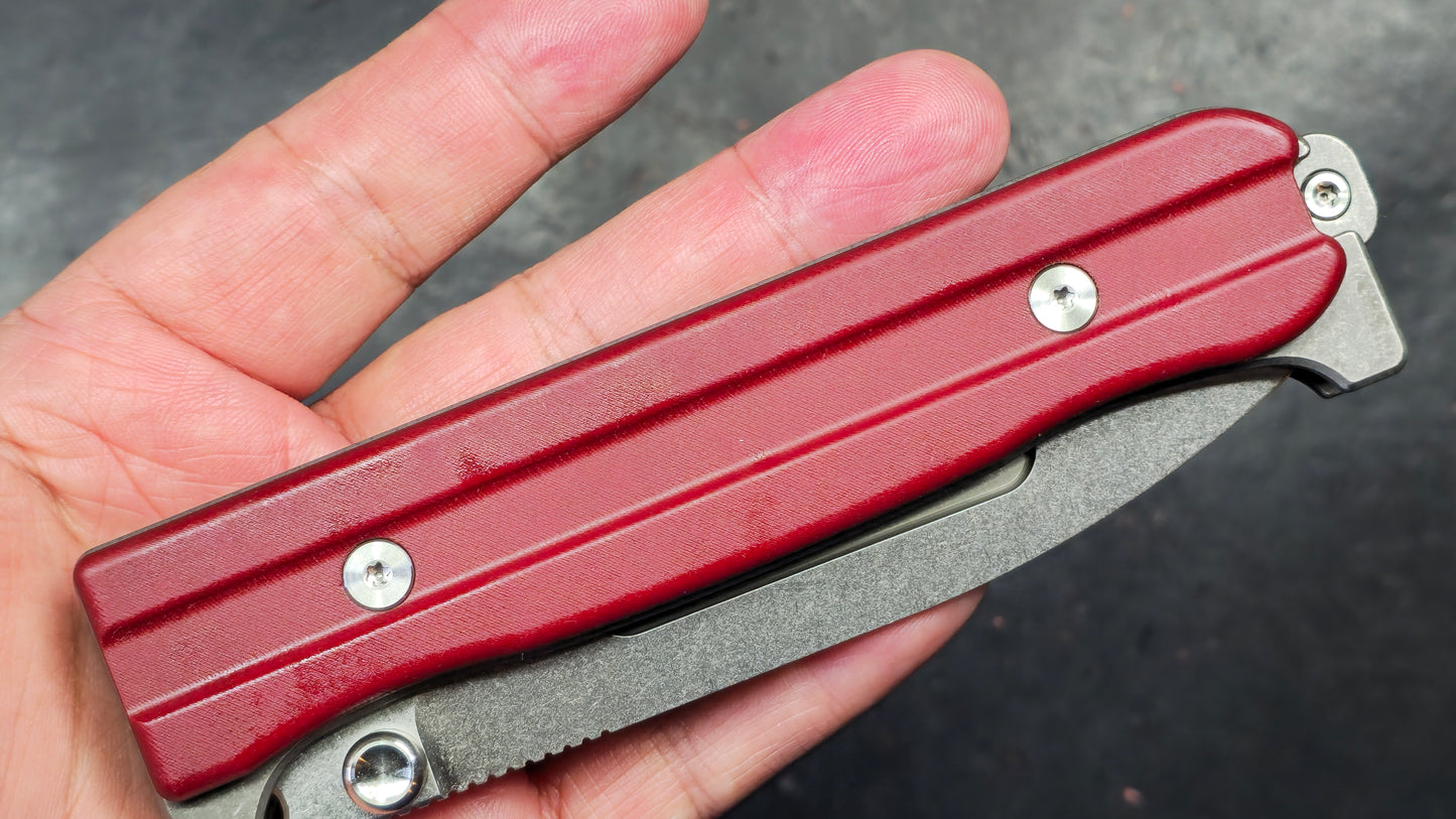 TwoSun TS434Titanium/G10 Handle D2 Blade (NEW)