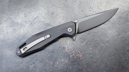 FINTISO Odyssey Black G10 3.22" 14C28N (NEW)