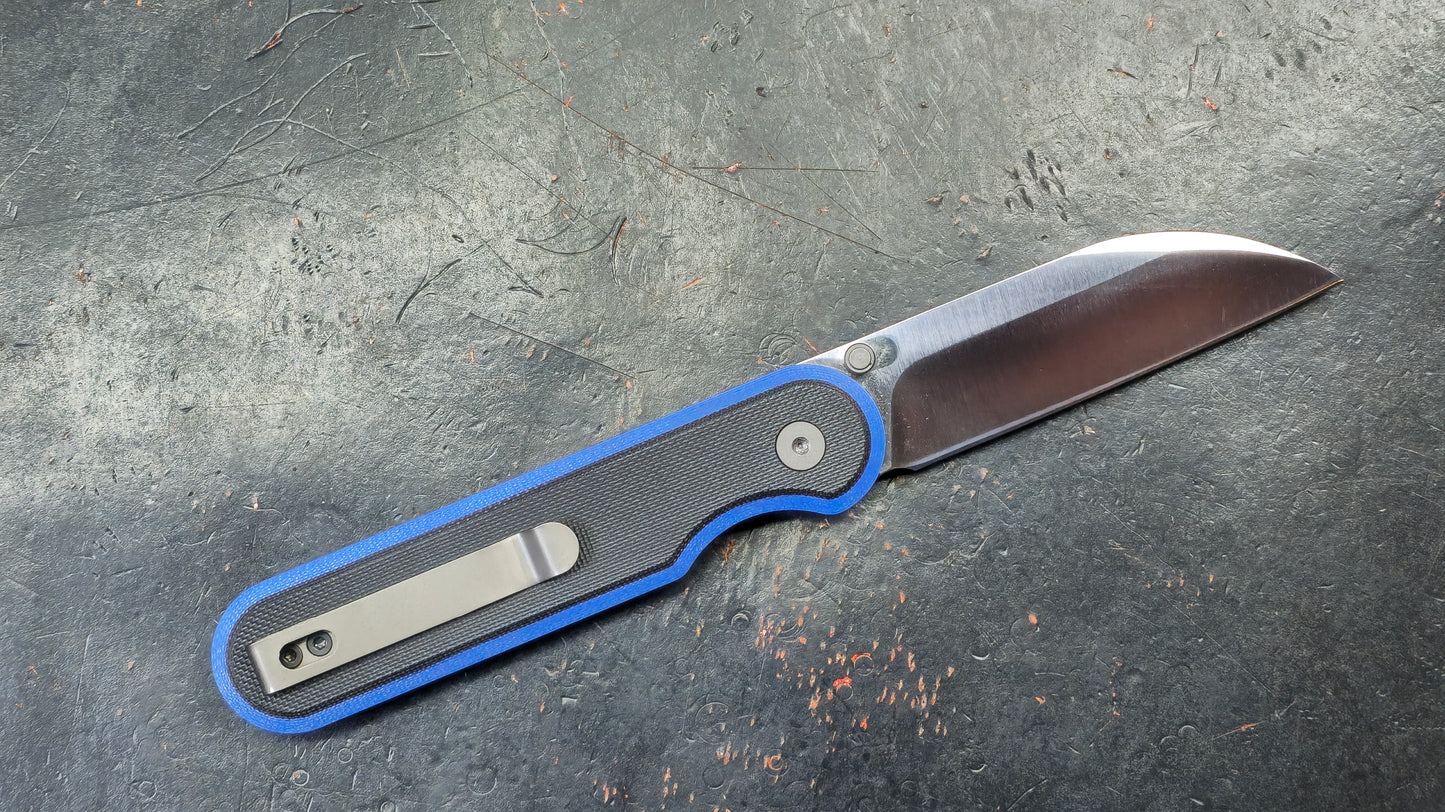 FINTISO Parrot Black/Blue G10 3" 14C28N (NEW)