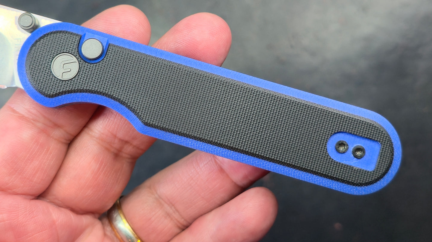 FINTISO Parrot Black/Blue G10 3" 14C28N (NEW)