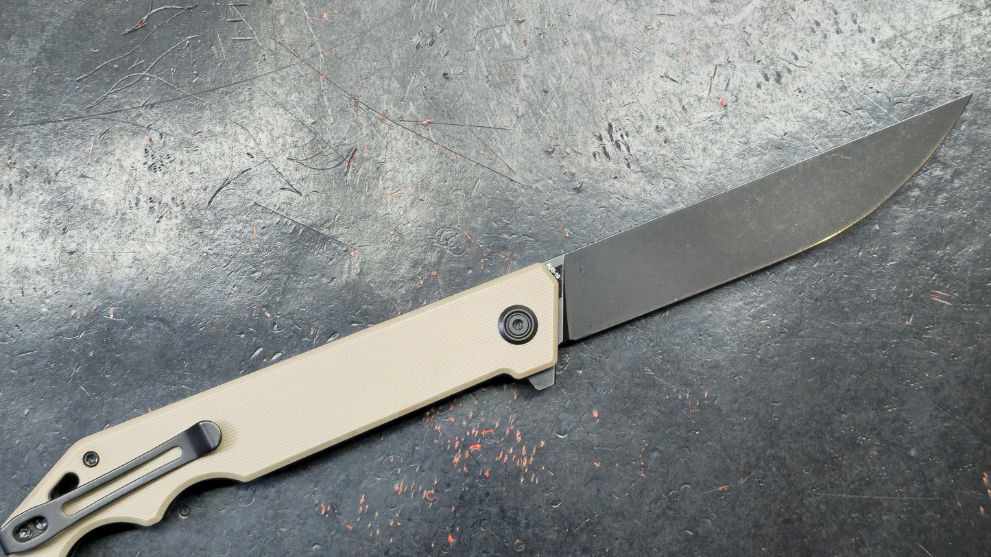 Kubey Pylades G10 Handle AUS-10 (NEW)
