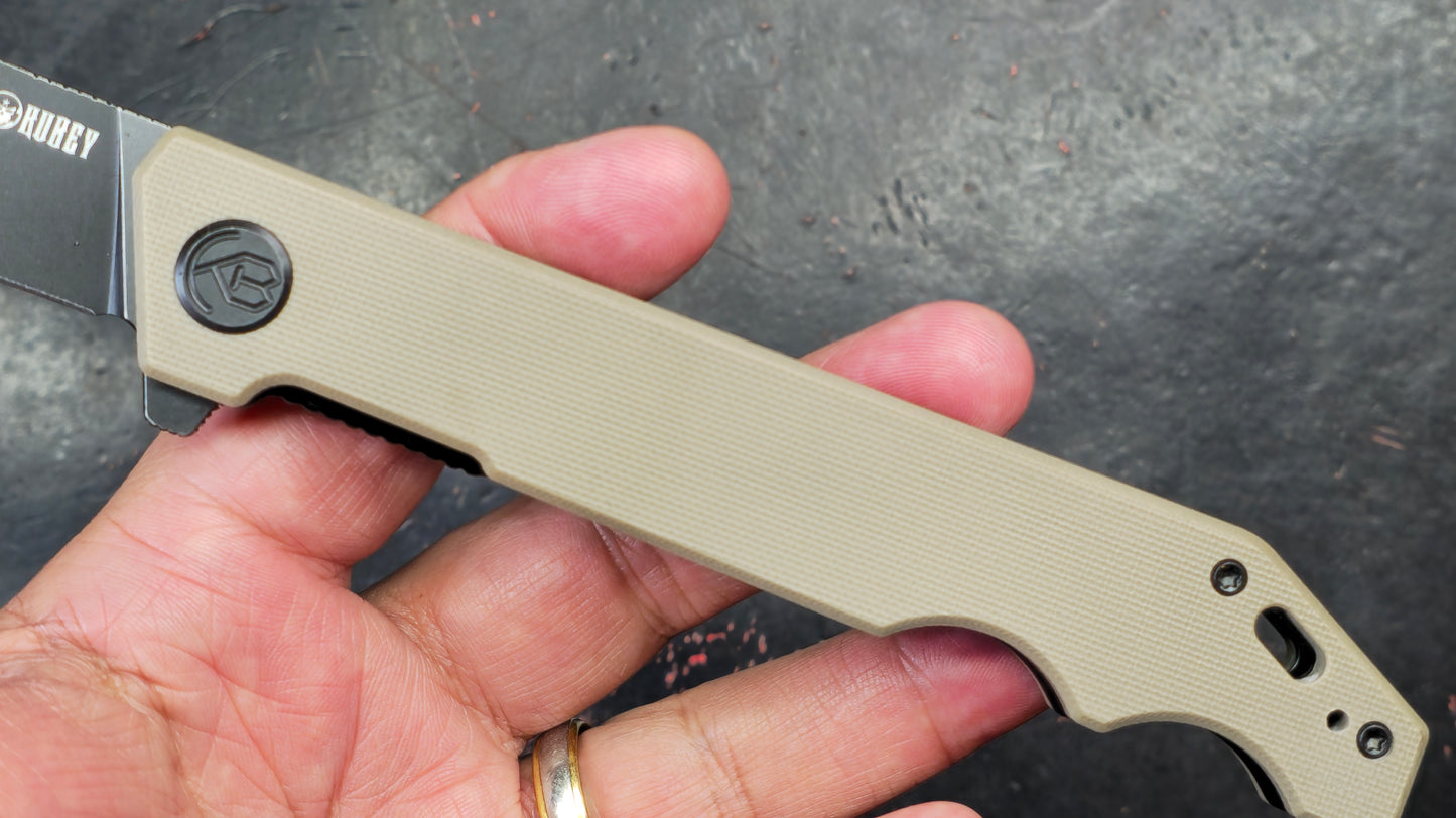 Kubey Pylades G10 Handle AUS-10 (NEW)