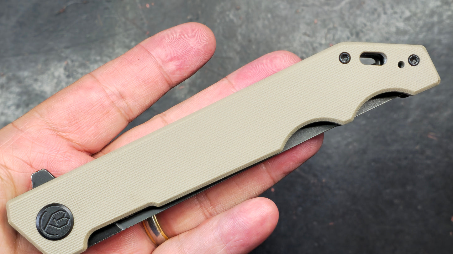 Kubey Pylades G10 Handle AUS-10 (NEW)