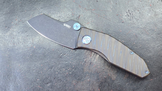 Kubey Monsterdog Titanium (FLAME) M390 (NEW)