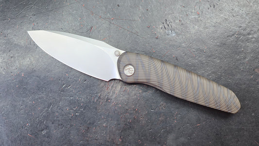 Kubey Pioneer Titanium (FLAME) CPM 20CV (NEW)