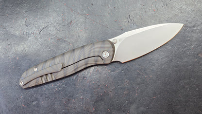 Kubey Pioneer Titanium (FLAME) CPM 20CV (NEW)