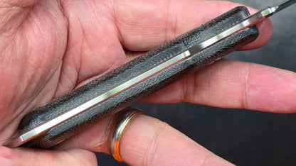 QSP WORKAHOLIC MICARTA / PARA CORD Bohler N690 (NEW)