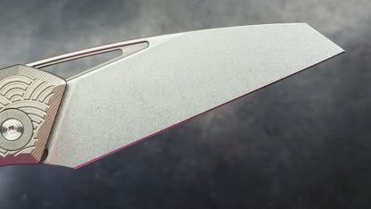 TwoSun TS193 Button Lock Titanium Handle D2 (NEW)