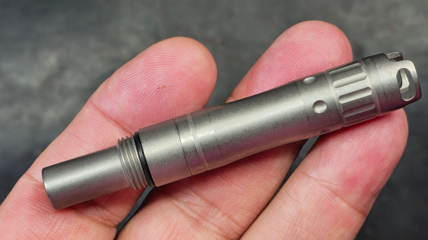 Twosun TS-WS16 EDC Survival Outdoor Titanium Tools Pen and Whistle  (NEW)