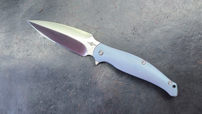 TWOSUN TS248 Titanium Handle 14C28N Blade (NEW)