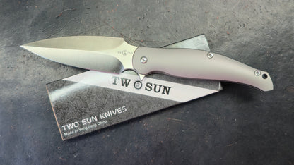 TWOSUN TS248 Titanium Handle D2 Blade (NEW)