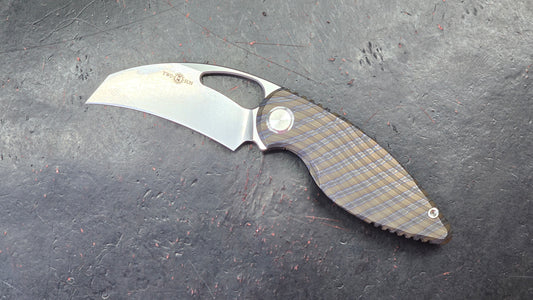 TWOSUN TS32 (FIRE) Titanium Handle M390 Blade (NEW)