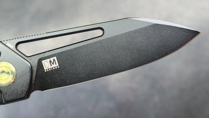 Kubey Royal Frame Lock Black Titanium Handle M390 (NEW)