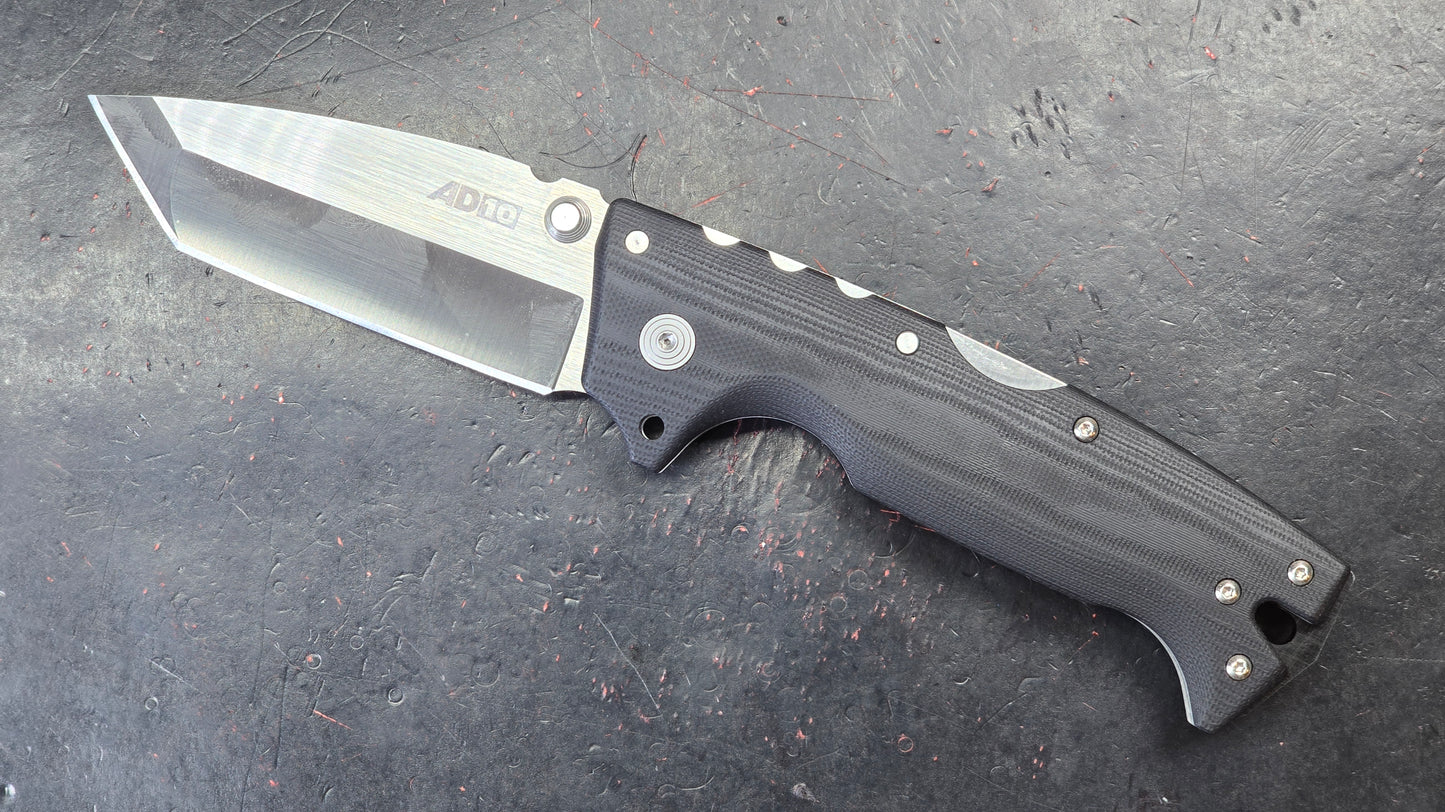 Cold Steel AD-10 Folder Knife Black G10 Handle TANTO S35VN (NEW)
