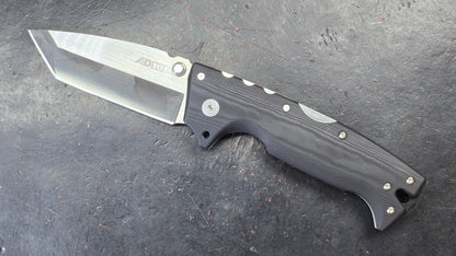 Cold Steel AD-10 Folder Knife Black G10 Handle TANTO S35VN (NEW)