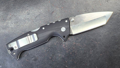 Cold Steel AD-10 Folder Knife Black G10 Handle TANTO S35VN (NEW)