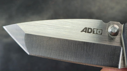 Cold Steel AD-10 Folder Knife Black G10 Handle TANTO S35VN (NEW)