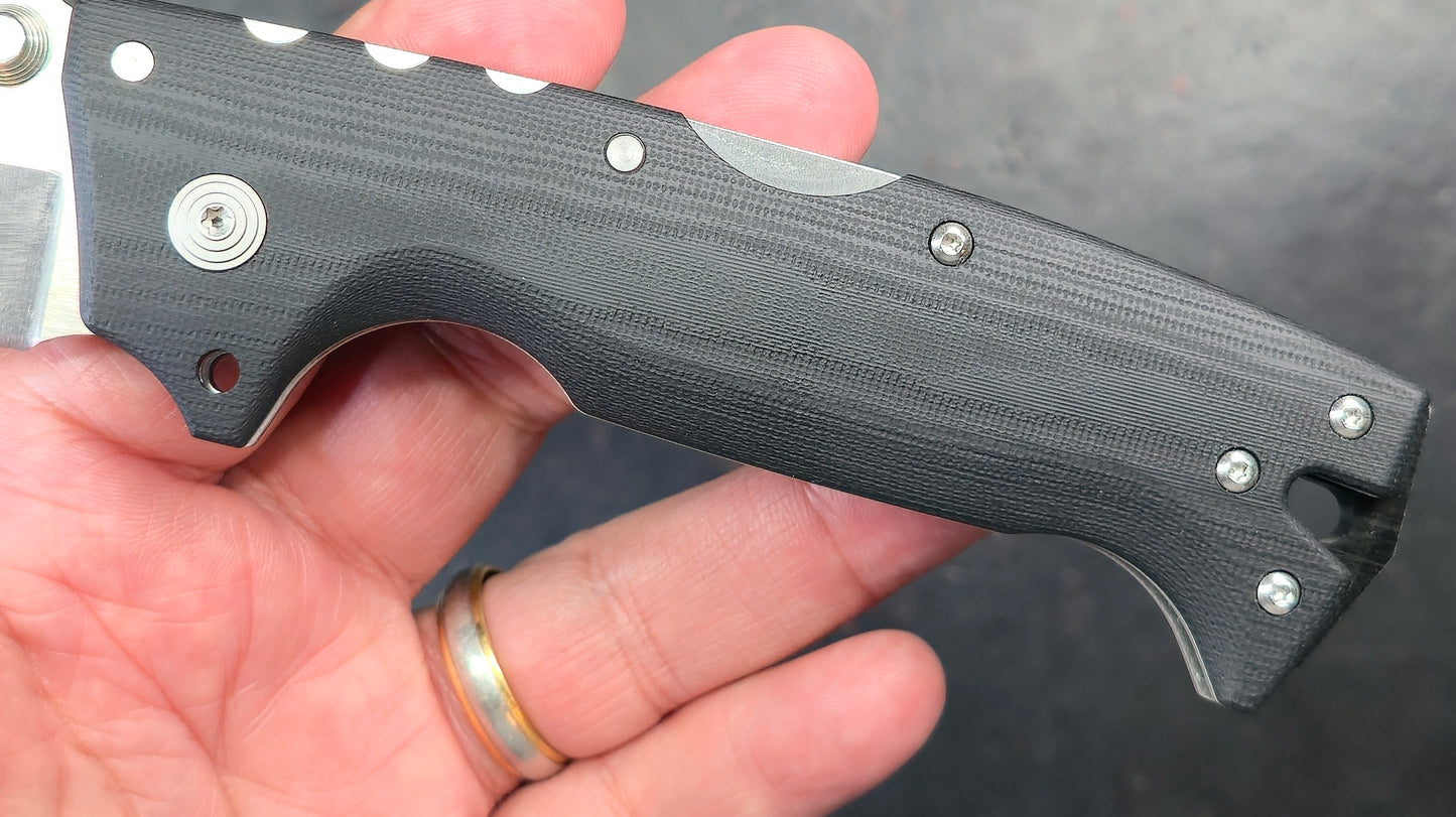 Cold Steel AD-10 Folder Knife Black G10 Handle TANTO S35VN (NEW)