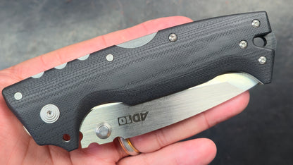 Cold Steel AD-10 Folder Knife Black G10 Handle TANTO S35VN (NEW)