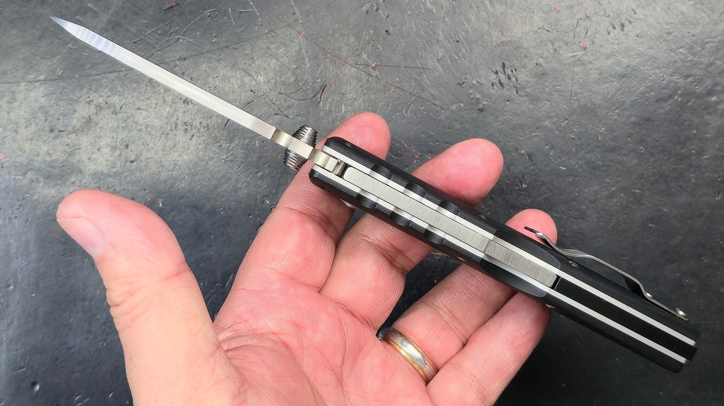 Cold Steel AD-10 Folder Knife Black G10 Handle TANTO S35VN (NEW)