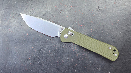 CJRB Bolt Folding Knife Green G10 Handle AR-RPM9 (NEW)