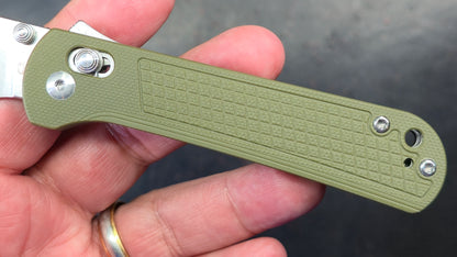 CJRB Bolt Folding Knife Green G10 Handle AR-RPM9 (NEW)