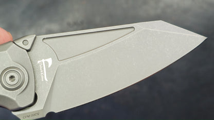 KB Knives Sumo Folding Knife Black Titanium Handle 20CV (NEW)