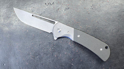 Rattle Snake F-10 Titanium Micarta S35VN (NEW)