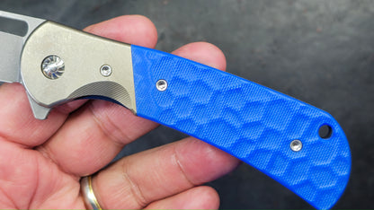 Rattle Snake F-10 Titanium Micarta S35VN (NEW)