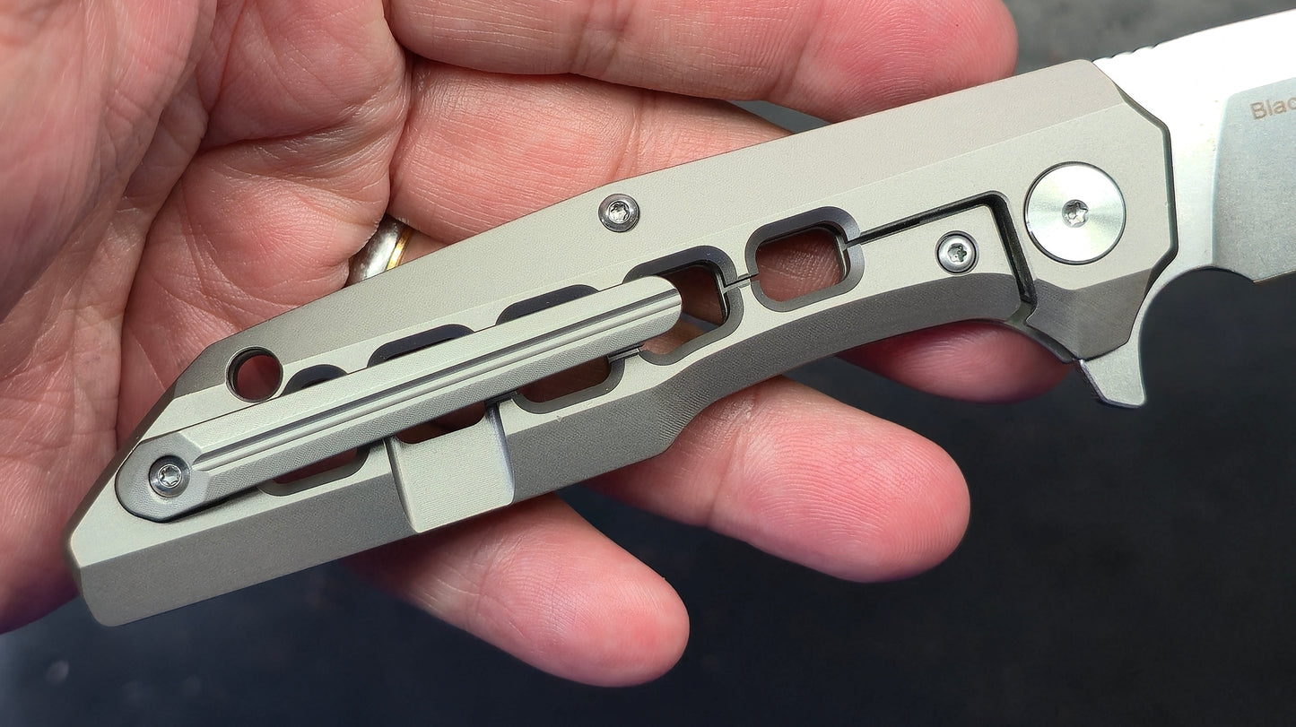 Monikala Titanium Handle D2 Blade (NEW)