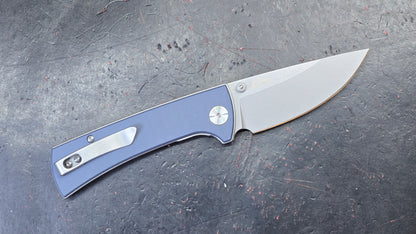 Eikonic RCK9 Folding Knife Steel Blue G10 Handle D2 (NEW)