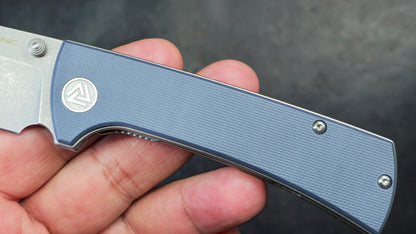 Eikonic RCK9 Folding Knife Steel Blue G10 Handle D2 (NEW)