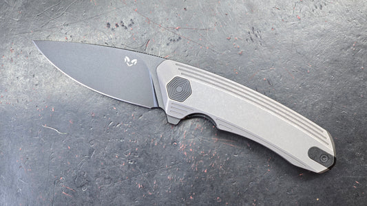 Damned Designs Invictus Liner Lock Knife SW Titanium 3.25" SW S35VN (NEW)