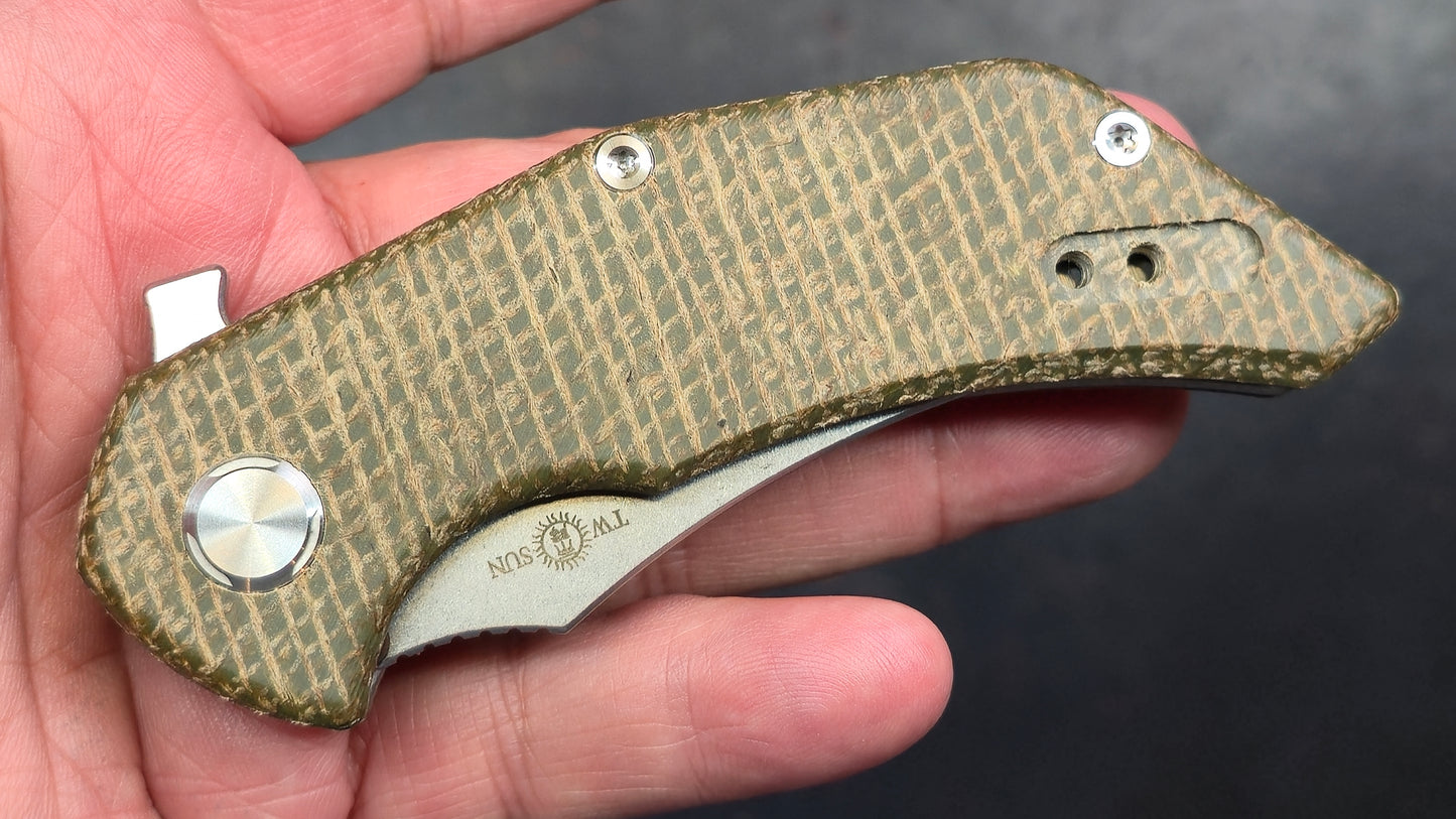 TWOSUN TS235 Micarta 14C28N (NEW)